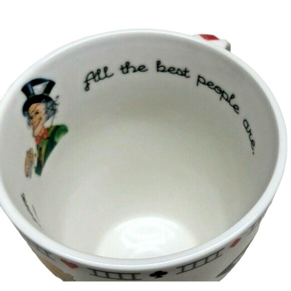 The Mad Hatter Coffee Mug Alice In Wonderland Paul Cardew Design England - Picture 7 of 8